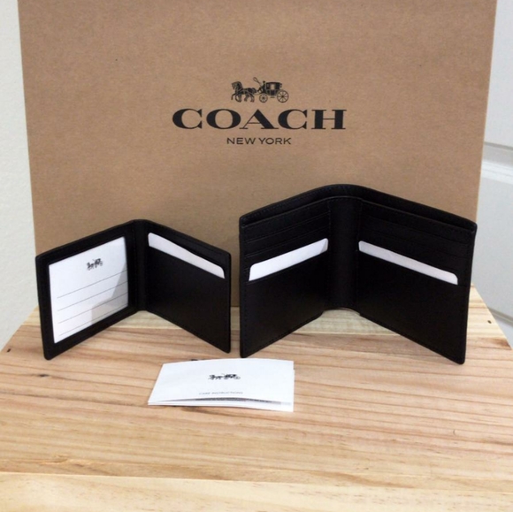 COACH 3-IN-1 WALLET WITH BASEBALL STITCH - Picture 3 of 5